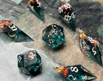 Clair Obscur Landscape Resin Dice Set