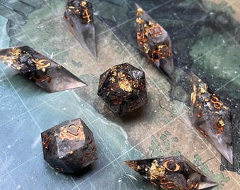 Clair Obscur Paintress Resin Dice Set
