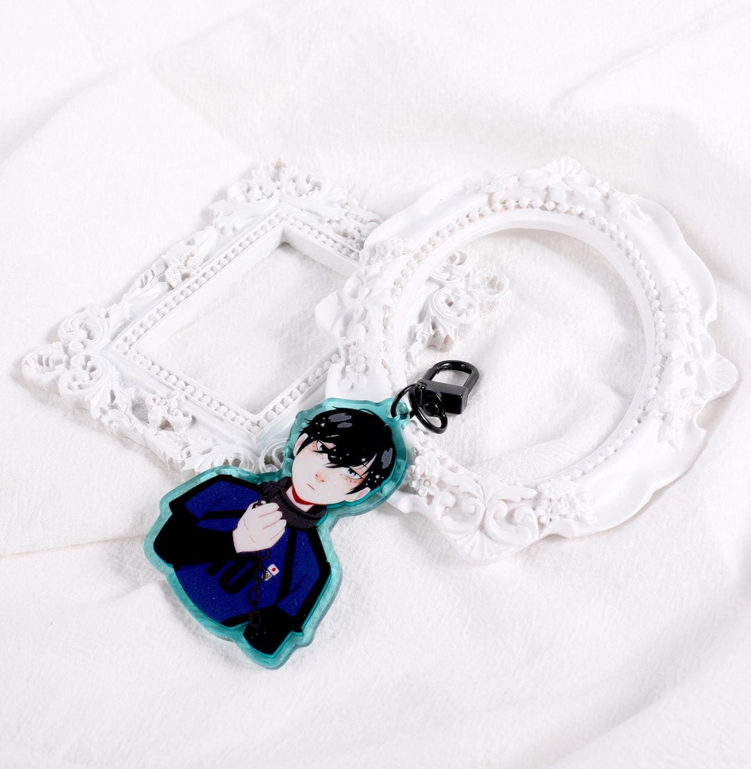 Blue Lock Itoshi Rin Key Rings - Etsy