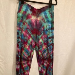 Colorful Ice-dyed Yoga Pants