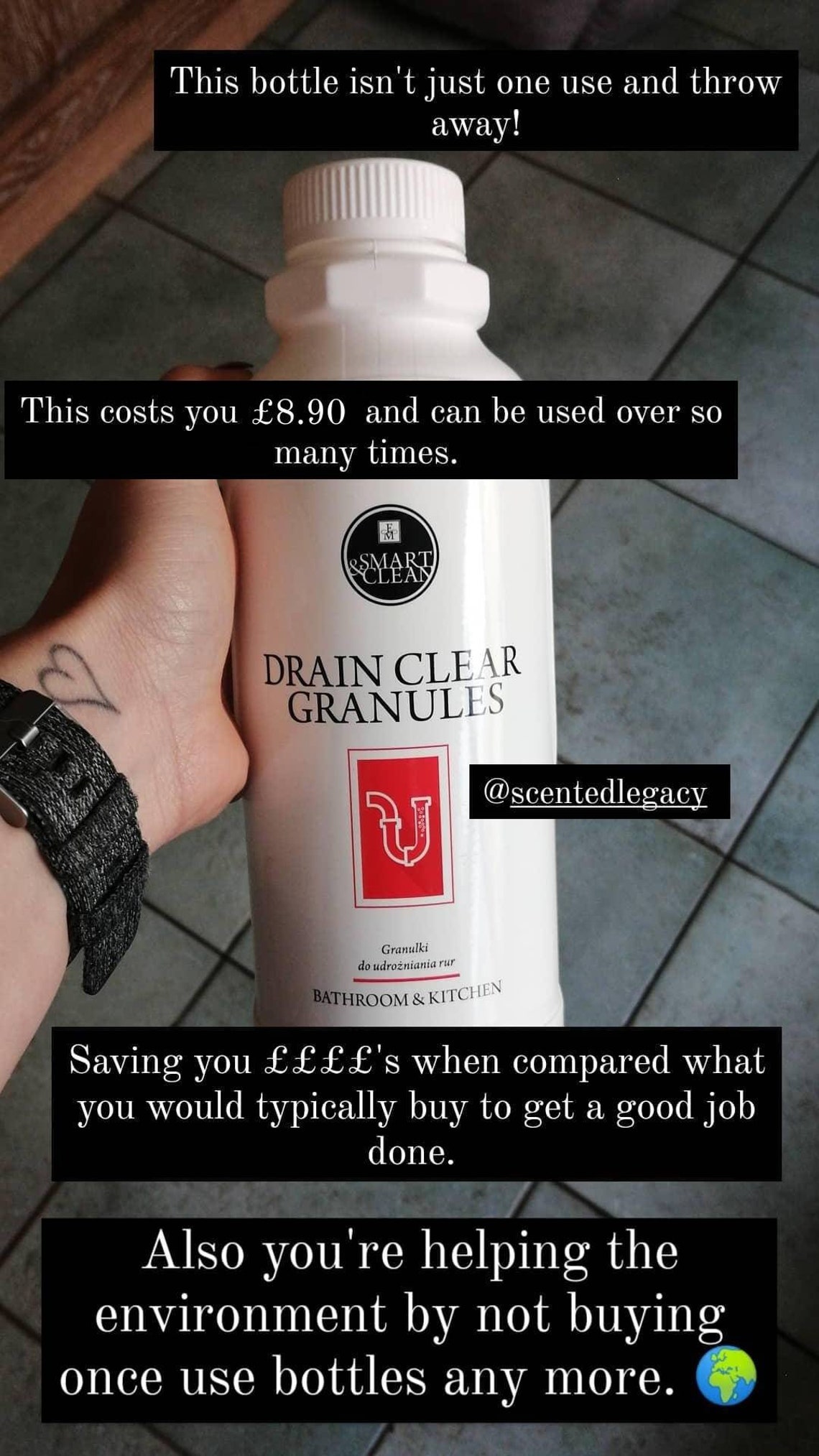 Drain clear granules cleaning blocked unblock clear sink Etsy