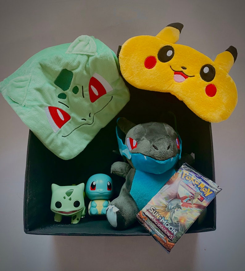 Pokemon Gift Surprise Box: Plush Stickers Figures 70/% Cheaper!! Packs Cards