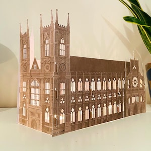 30er Jahre Papierlaterne Architektur