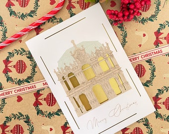 Christmas Card Zwinger Architectural Card