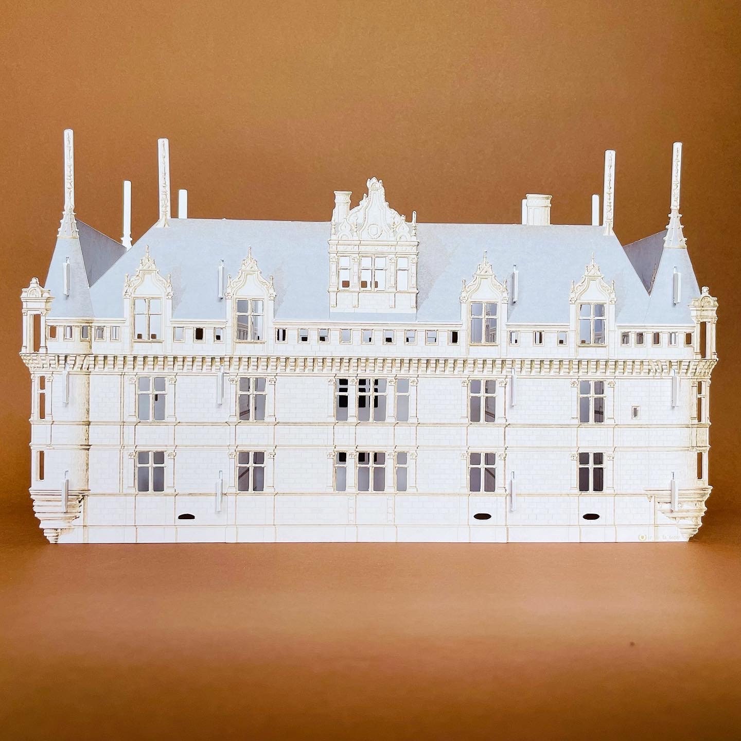 Paper model kit - Zruc nad Sazavou Chateau 