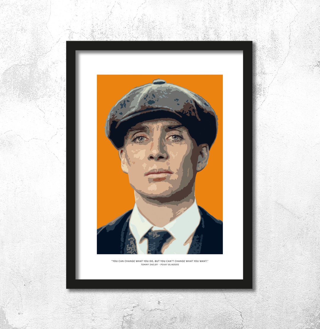 Tommy Shelby Peaky Blinders Limited Edition A3 Digital Pop Art Portrait ...