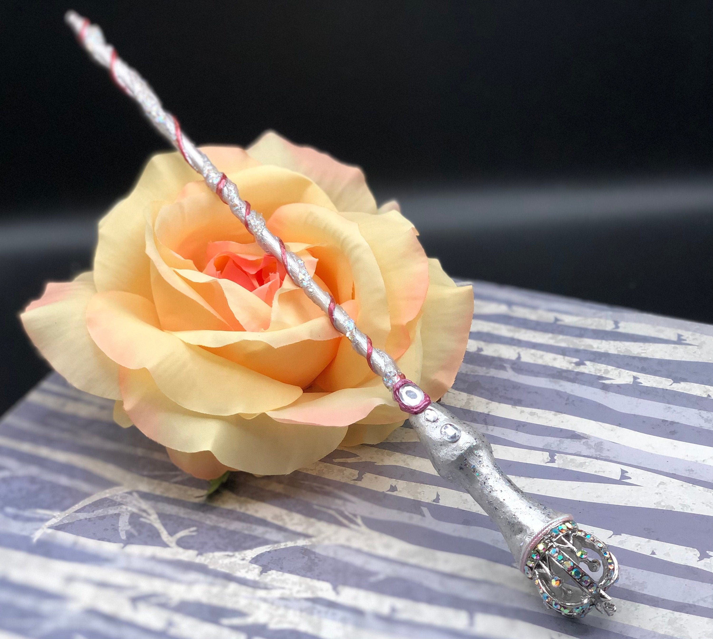 Fee Prinzessin Zauberstab Fee Zauberstab Hexe Zauberstab | Etsy