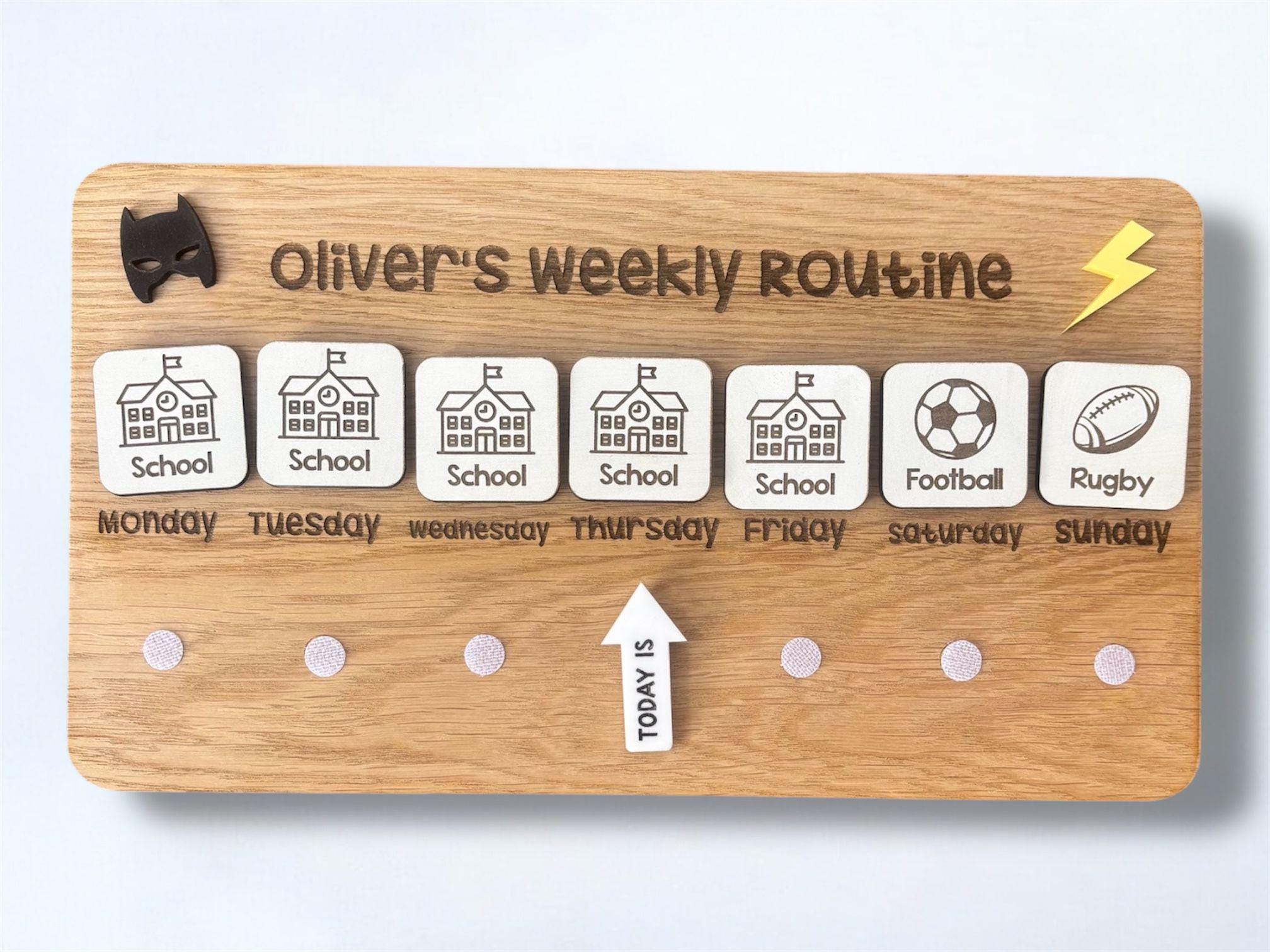 Visual Routune Chart Sen Personalised Weekly Routine Board | SEN Visual Schedule | Autism ...
