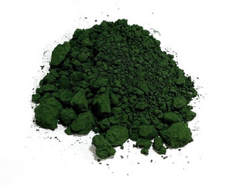 Viridian Green, fine Pigment for Creating Handmade Watercolor, Oil Paints, Ink | L'oeil