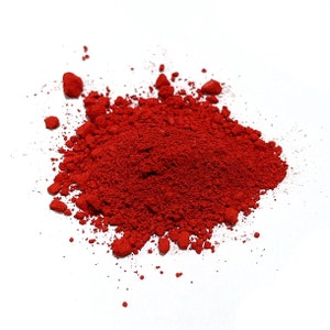 Natuurlijke cinnaber, zeer fijn, rood pigment voor het maken van handgemaakte aquarel, olieverf en inkt | L'oeil