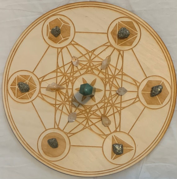 Abundance &amp; Prosperity Crystal Grid | Etsy