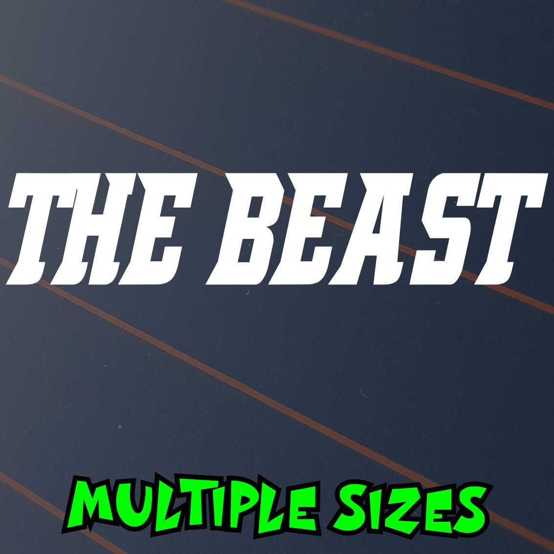 The Beast Decalcomanie Adesivi Per Auto, Automobile Moto