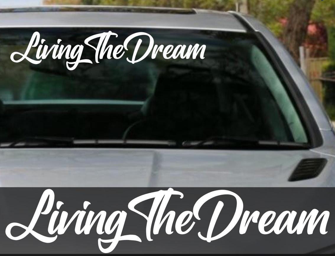 Living The Dream Sticker - España