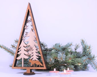 The fox, table decoration, Christmas decoration, Christmas, Christmas gifts