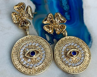 Spirit Eye Medaillon Ohrringe