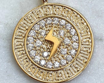 VULKANER MEDAILLON KETTE