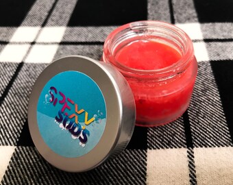 Comestible hecho a mano Strawberry Delight hidratante azúcar labioscrub 35g