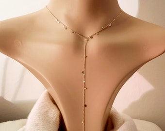 Minimalist Y Necklace