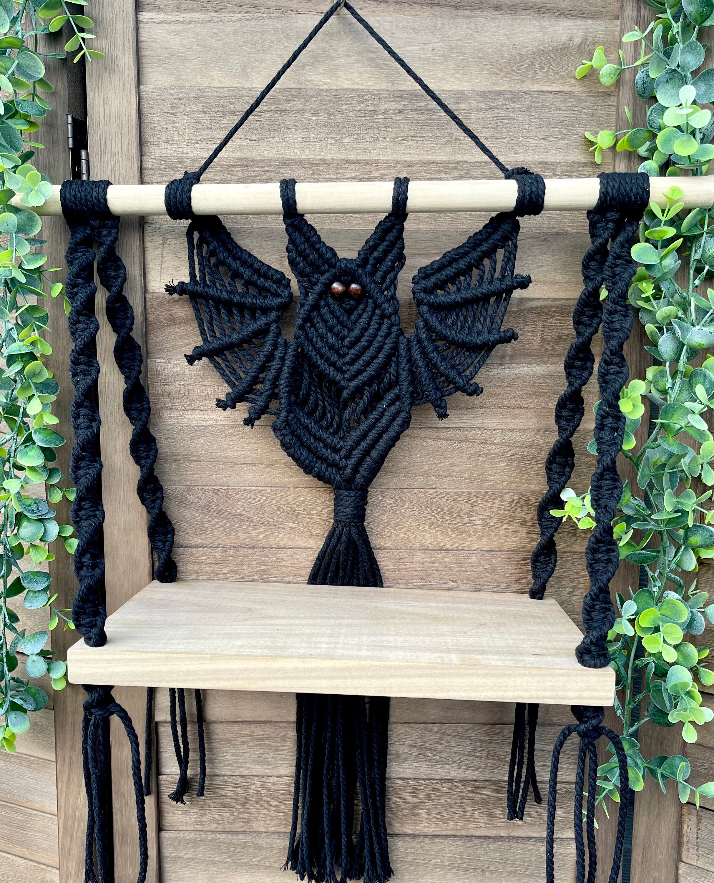Macrame Bat Tutorial Pattern Digital Download Etsy