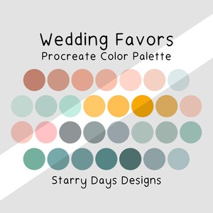 Procreate Color Palette | Color Palette | Procreate Color Swatches | Color Swatches | Procreate Tools | Color Palettes | 30 Colors Swatches