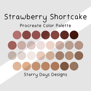 Procreate Color Palette | Color Palette | Procreate Color Swatches | Color Swatches | Procreate Tools | Color Palettes | 30 Colors Swatches