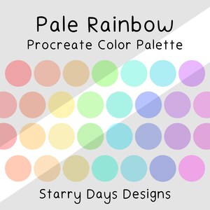 Procreate Color Palette | Color Palette | Procreate Color Swatches | Color Swatches | Procreate Tools | Color Palettes | 30 Colors Swatches
