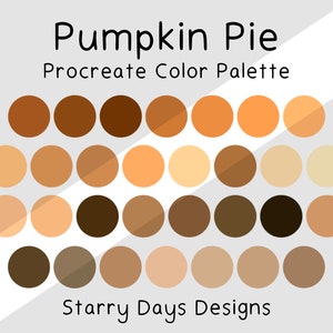 Procreate Color Palette | Color Palette | Procreate Color Swatches | Color Swatches | Procreate Tools | Color Palettes | 30 Colors Swatches
