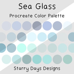 Procreate Color Palette | Color Palette | Procreate Color Swatches | Color Swatches | Procreate Tools | Color Palettes | 30 Colors Swatches