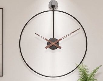 Oversized Wall Clock Etsy