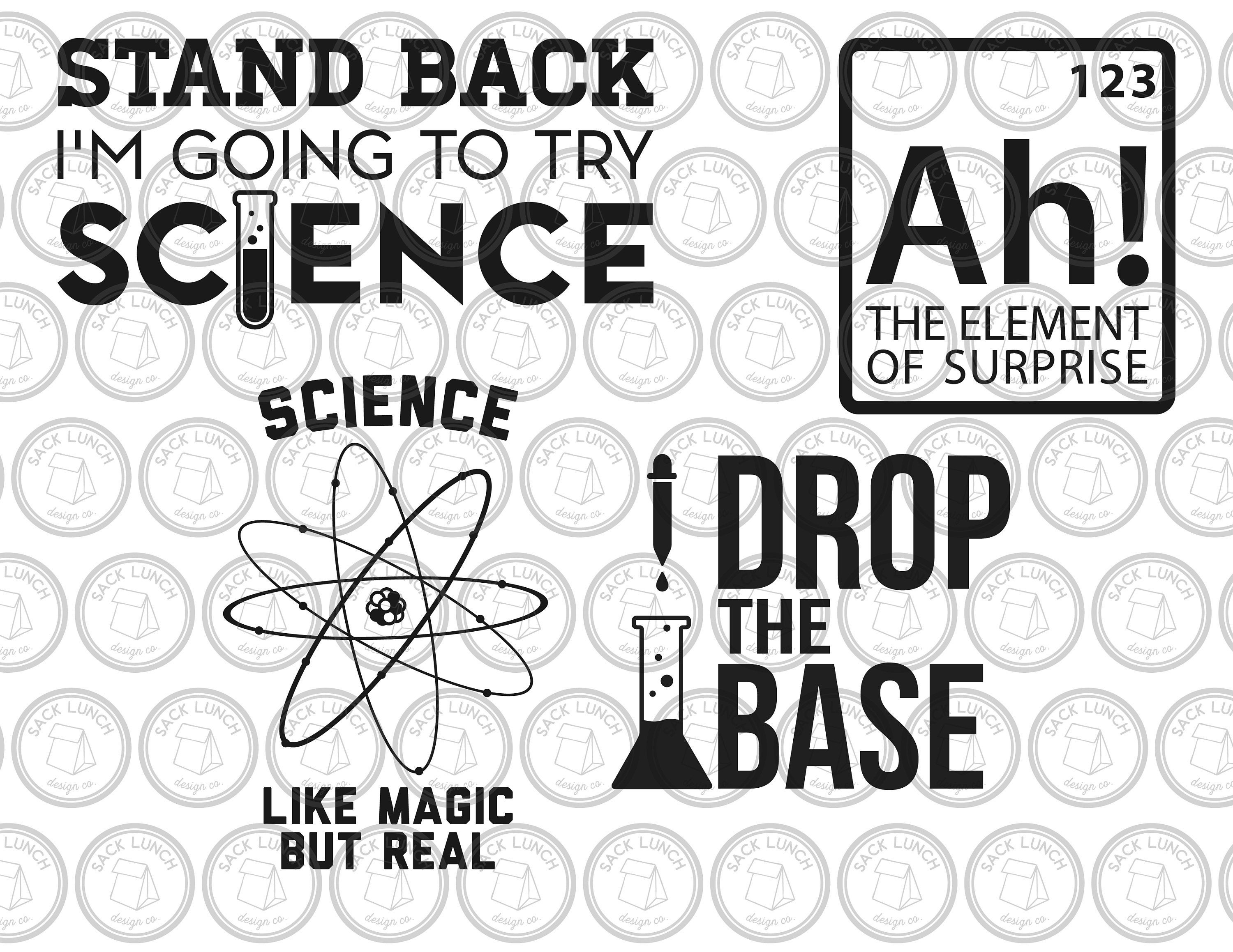 Download Science SVG Files Science Teacher SVG htv Vinyl | Etsy