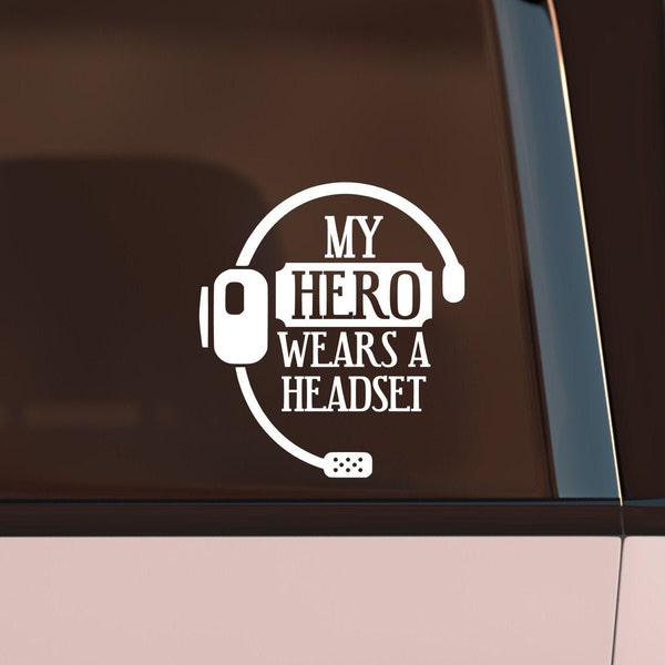 Hero Wears a Headset - Etsy
