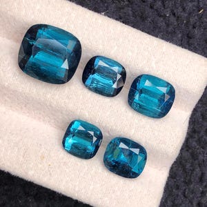 14.35 Cts Indigo Tourmaline Lot.
