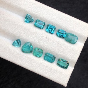 Turmalinas Color Laguna De 5 Cts