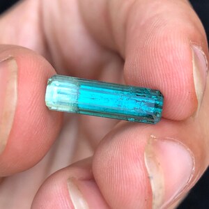 4.80 Cts Blue Bicolour Tourmaline.