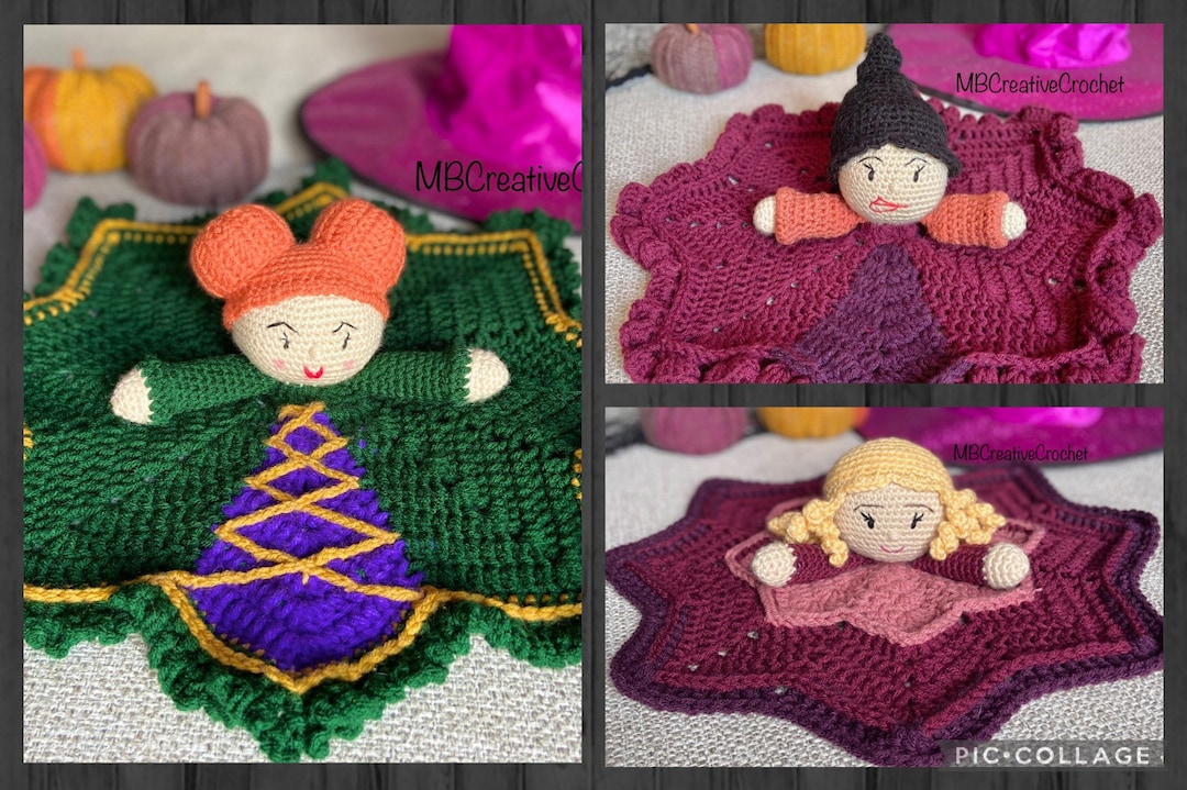 Witchy Lovey Orange Hair Crochet pattern by MBCreativeCrochet