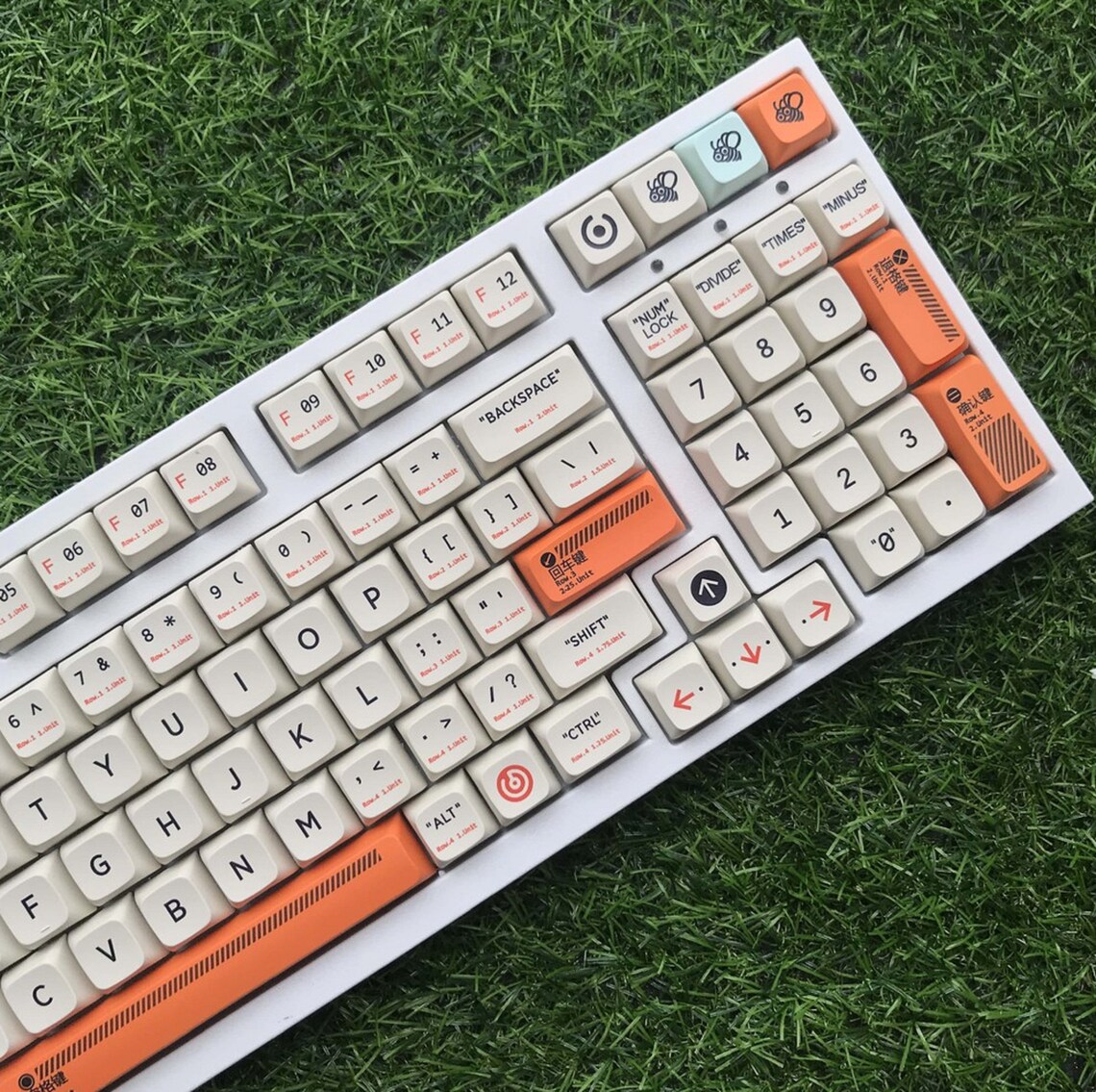 This is PLASTIC keycap set full 143 keycaps XDA Profile Etsy