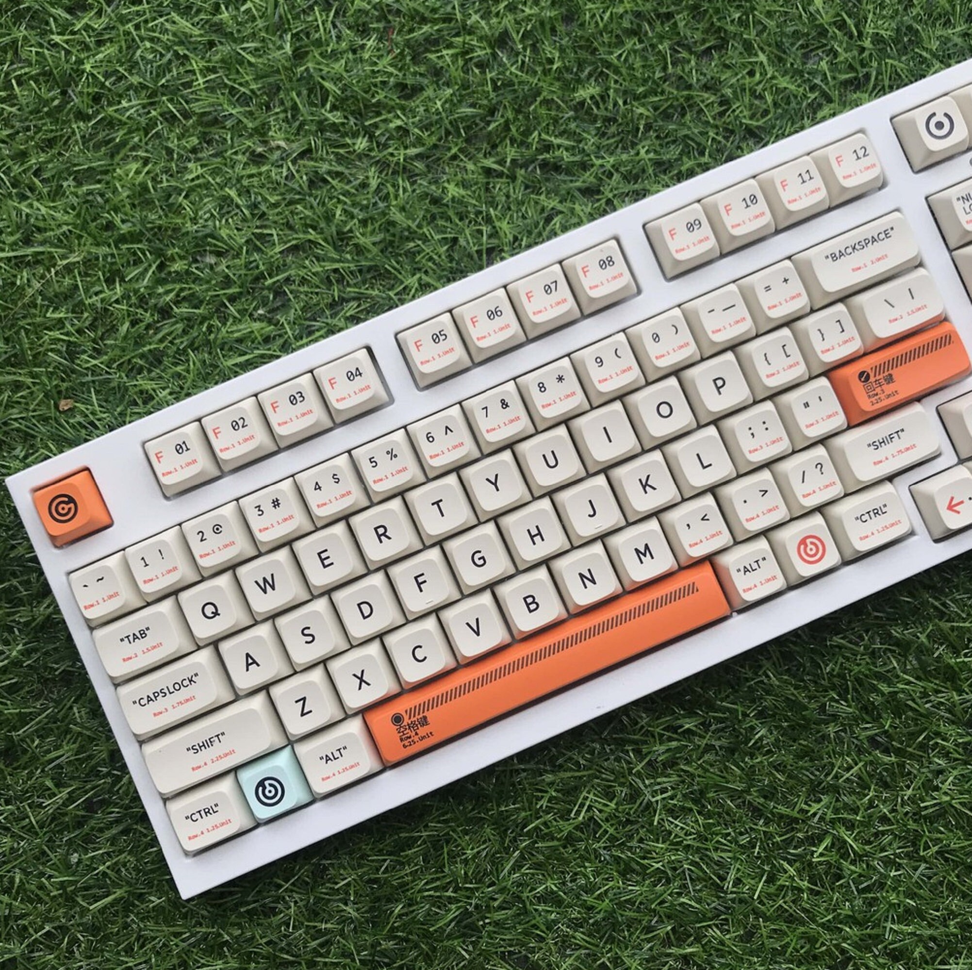 This is PLASTIC keycap set full 143 keycaps XDA Profile Etsy