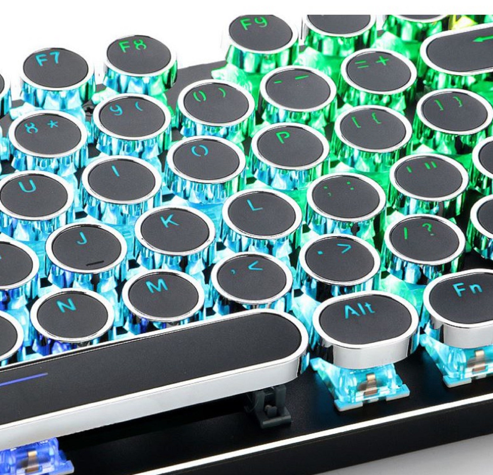 Colorful Typewriter keycap set Led backlit keycap set full Etsy