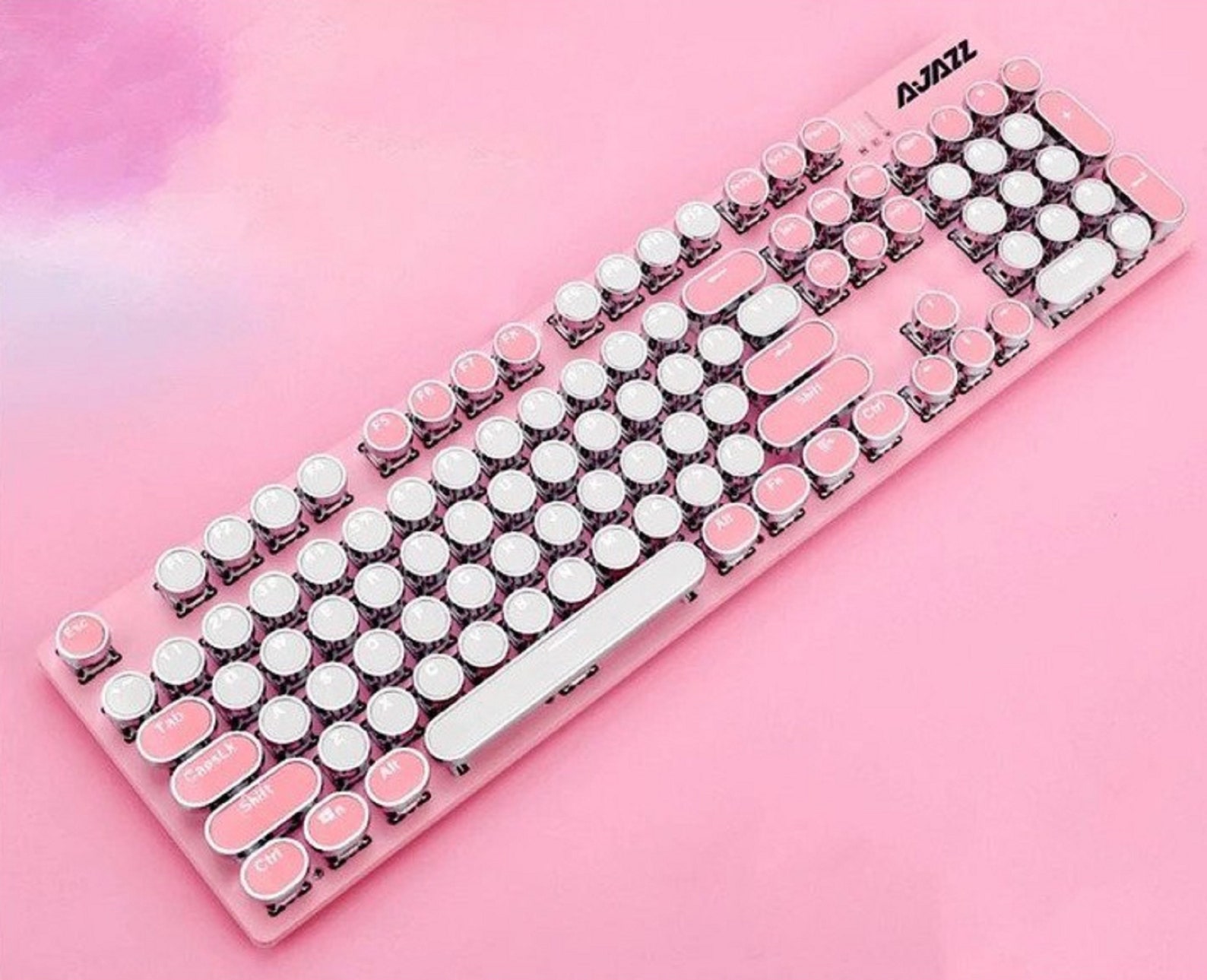 Colorful Typewriter keycap set Led backlit keycap set full Etsy