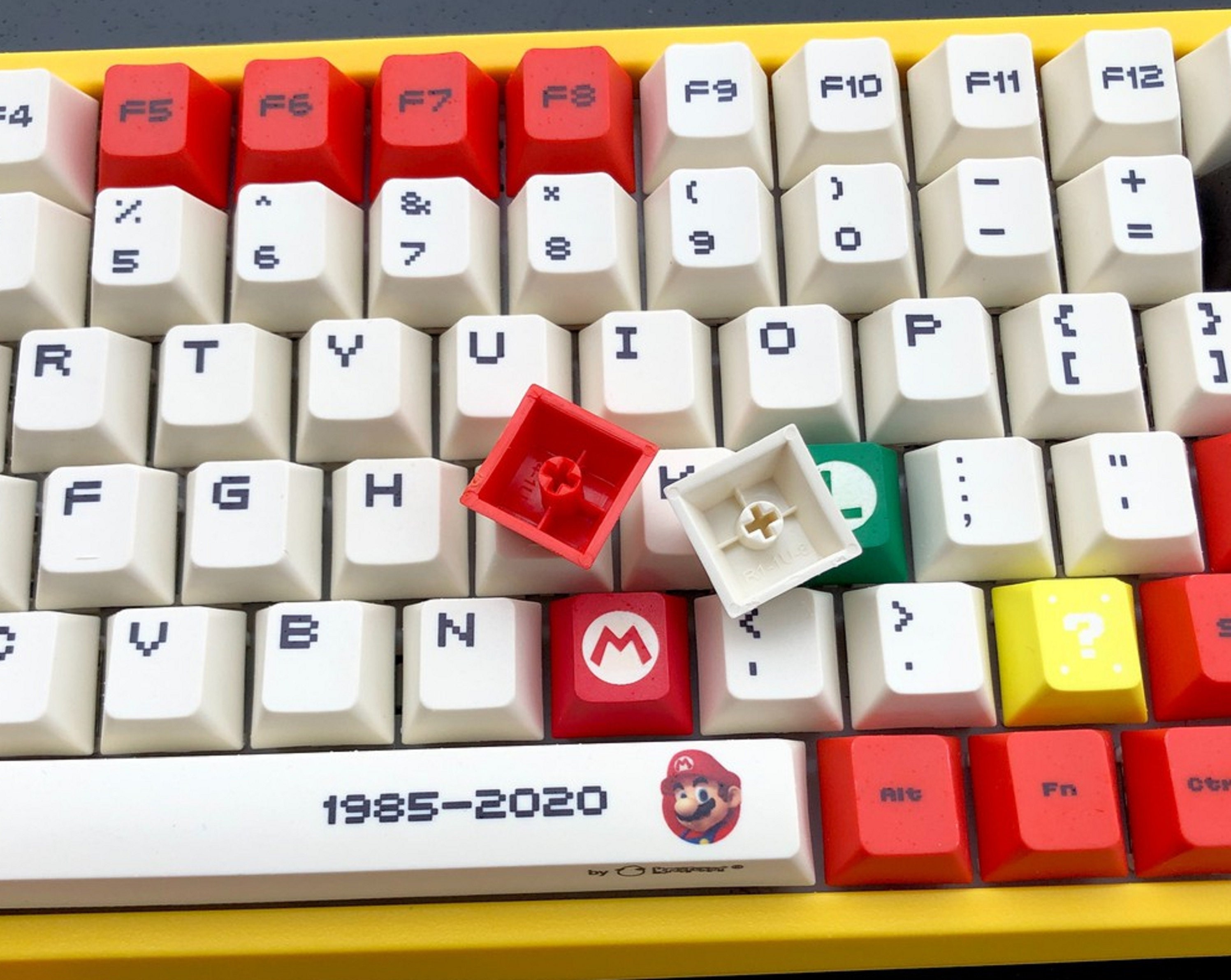 Mario game keycap set full 120 keycaps Cherry profile Etsy