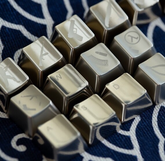 CSGO metal keycap set 14 keycaps Metal keycaps for OEM Etsy