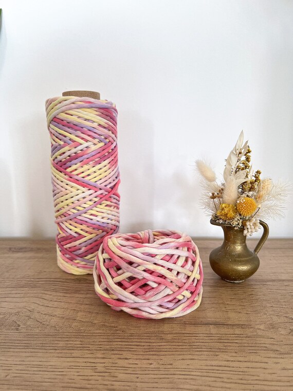 4mm Macrame String Fruit Tingle Single Twist Macrame Cord - Etsy