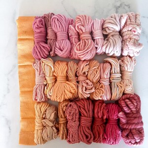 Webbündel Peach Pink, pfirsichfarbenes wollgarn, pfirsich wollfaser wolle, wolle, wolle, kunst garn, wolle, wolle, wollfaser