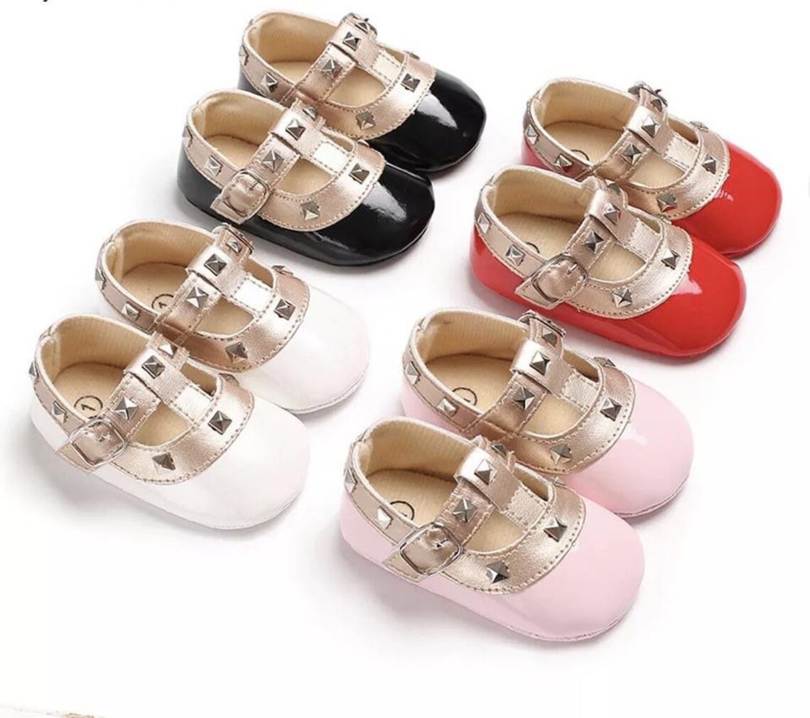 PU Baby Leather Ballet Shoes Baby Sandles Baby Shoes First Etsy