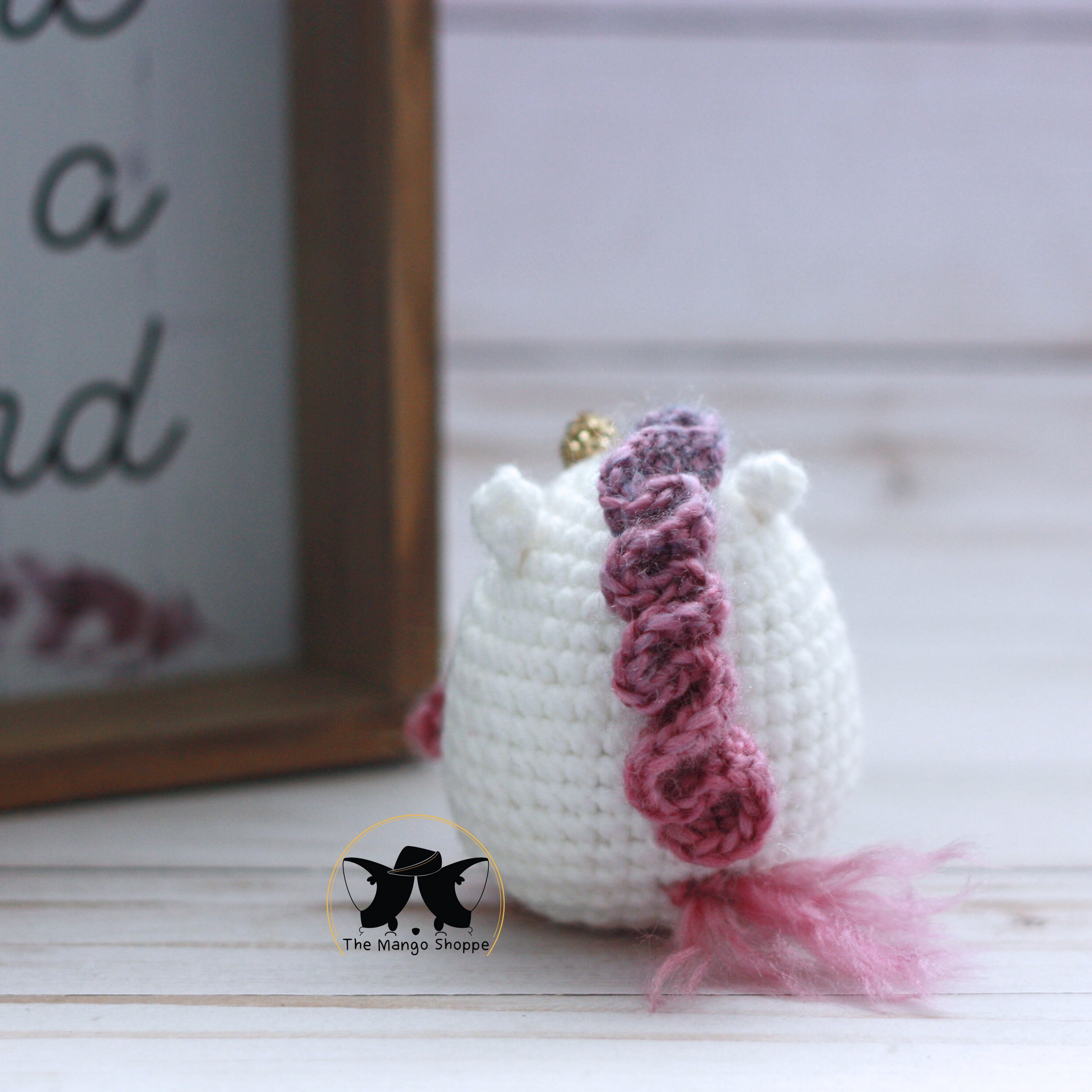 Cute Amigurumi Unicorn Keychain Crochet Pink Unicorn Crochet Etsy UK
