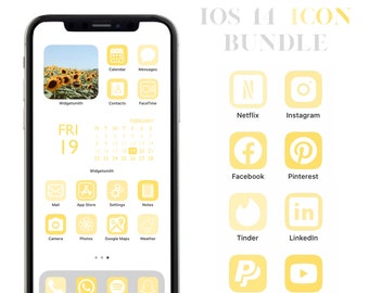 Pastel Yellow Icons Etsy Pastel Yellow Icons Etsy