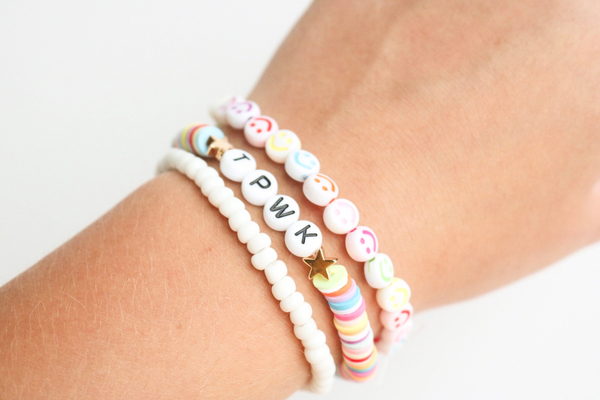 Beaded Bracelet Set 3 pack best friend bracelets party Etsy