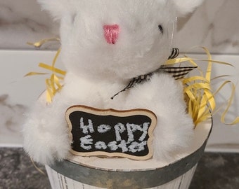 Paisley Easter Bunny & Basket Fabric - Etsy