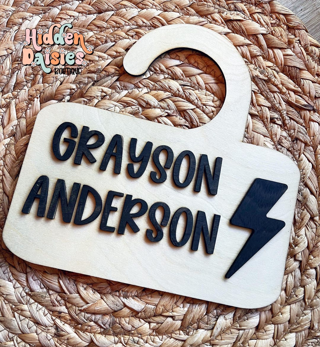 Custom Rearview Mirror Hanger for School Pickup Etsy
