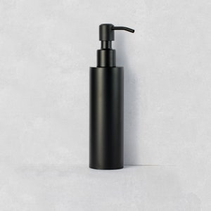 Ambrosya - Soap dispenser made of stainless steel in black - soap holder holder soap dish soap holder soap holder soap dish dispenser